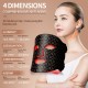 CLETINA Infra Red & Red & Blue Light Therapy LED Face Mask , Flexible Silicone 4 Colors Lights Wavelengths For Anti-Aging,Reduce Fine Lines and Wrinkles, Rejuvenation & Tightening, Skin Care CLETINA Infra Red & Red & Blue Light Therapy LED Face Mask , Flexible Silicone 4 Colors Lights Wavelengths For Anti-Aging,Reduce Fine Lines and Wrinkles, Rejuvenation & Tightening, Skin Care