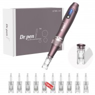Dr Pen Ultima A10 Microneedling Pen Professional Derma Pen Adjustable Microneedle Dermapen for Home Use 12pins*2pcs 36pins*4pcs 42pin*2pcs Nano-R*2pcs