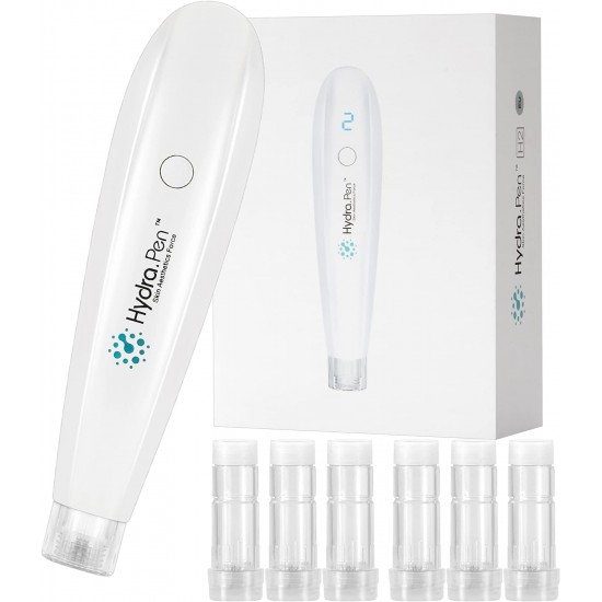 CLETINA Hydra Pen 0.25 mm Professional Microneedling Pen Skin Care Tool Kit for Face & Body with 6 Cartridges ( 3pcs 12-Pin 0.25mm + 3pcs Round Nano 0.15mm) CLETINA Hydra Pen 0.25 mm Professional Microneedling Pen Skin Care Tool Kit for Face & Body with 6 Cartridges ( 3pcs 12-Pin 0.25mm + 3pcs Round Nano 0.15mm)